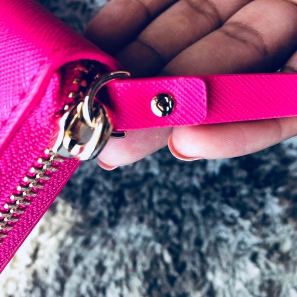 NEW~ Kate Spade Fuchsia Pink Wallet - Picture 3 of 6